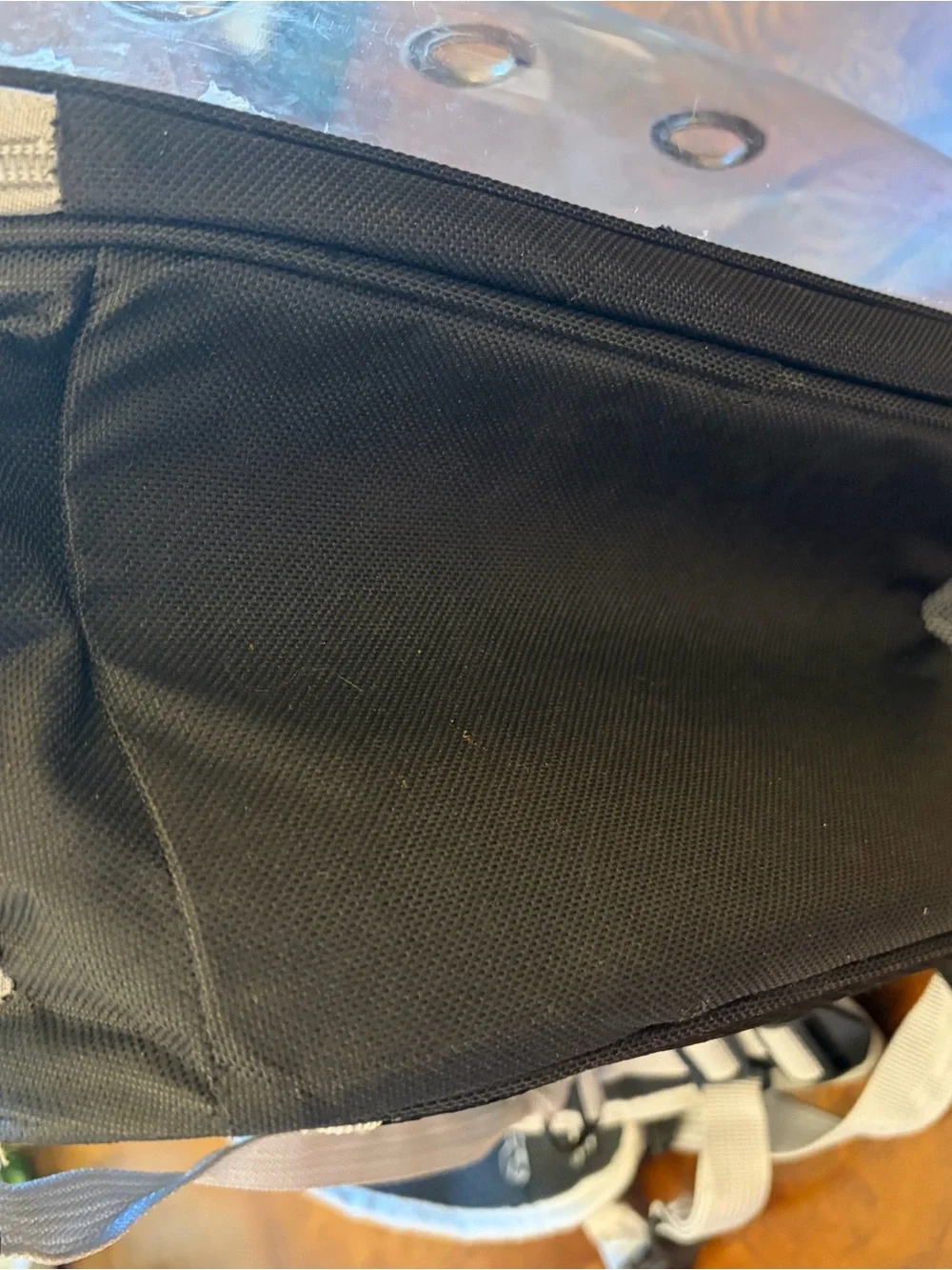 Clear Bubble Pet Carrier Backpack - Black Trim
